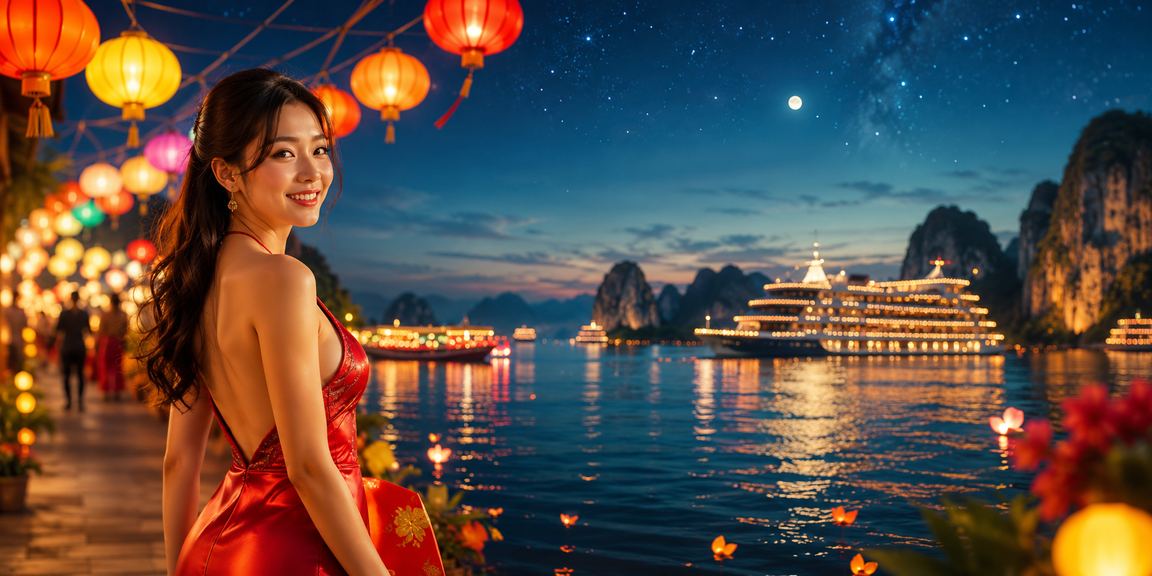 Chợ đêm tại Hạ Long với trải nghiệm cá cược sôi nổi